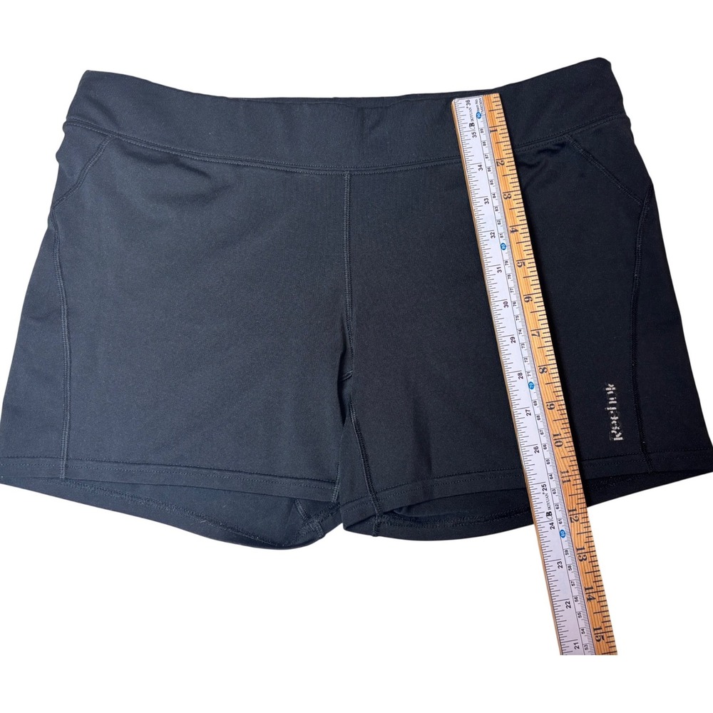 Reebok‎ Speedwick Athletic Shorts Women Large Black Good Performance Gym Workout
